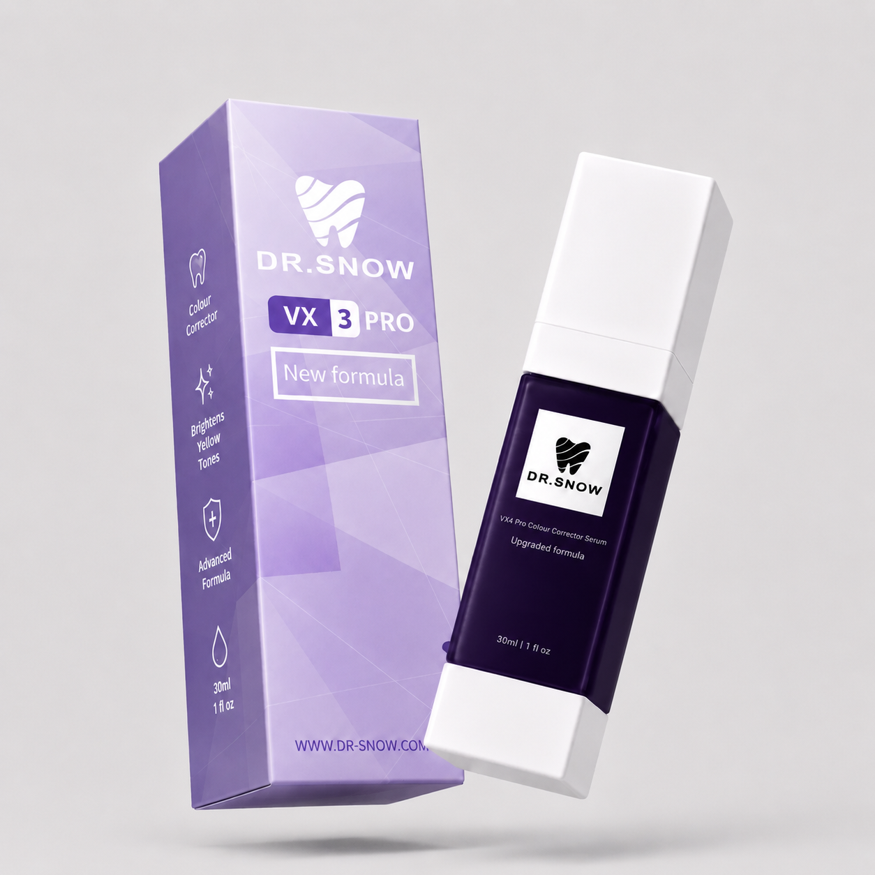 משחה סגולה להלבנה - הפורמולה החדשה VX3 PRO